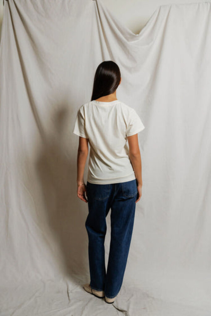 PERFECT WHITE TEE PERFECT WHITE TEE HENDRIX S/S BOXY V-NECK