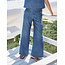 FRANK & EILEEN MADELINE PATCH POCKET PULL ON PANT INDIGO WASH