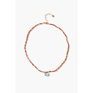 CHAN LUU CAMILLE NECKLACE CARNELIAN