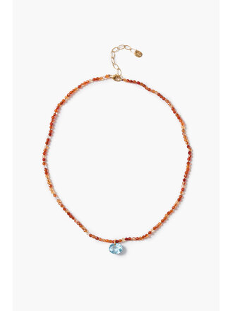 CHAN LUU CAMILLE NECKLACE CARNELIAN