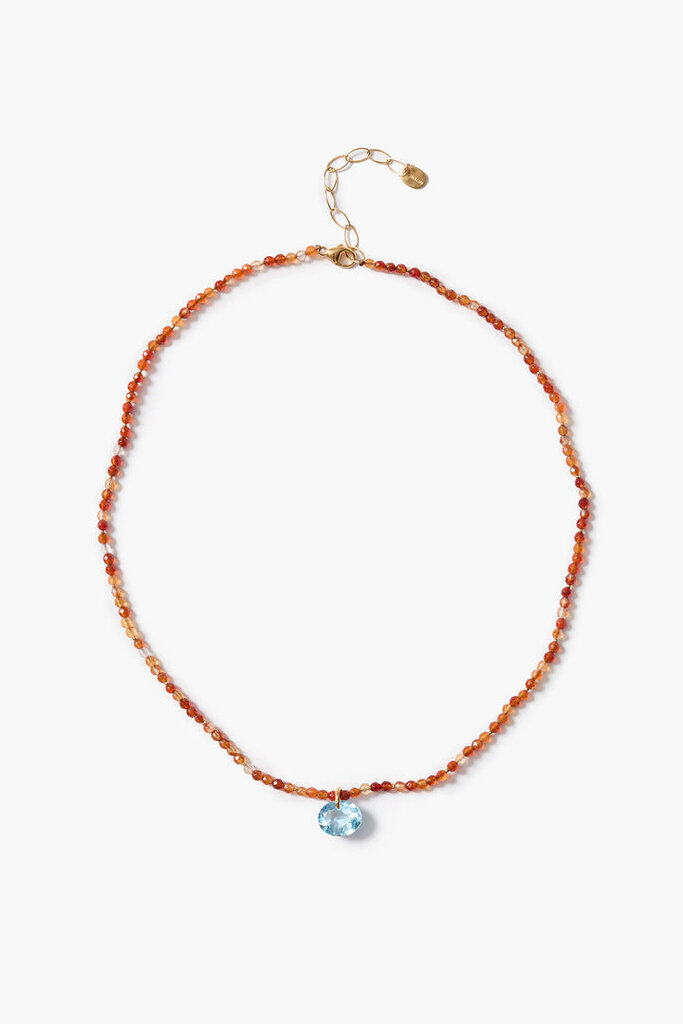CHAN LUU CAMILLE NECKLACE CARNELIAN