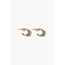 CHAN LUU CUFF HOOP EARRINGS YELLOW GOLD