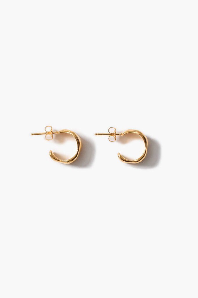 CHAN LUU CUFF HOOP EARRINGS YELLOW GOLD