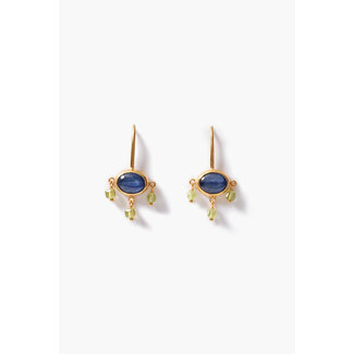 CHAN LUU DELLA DROP EARRINGS KYANITE