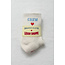 LE BON SHOPPE EMBROIDERED CREW SOCKS IN VANILLA