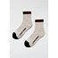 LE BON SHOPPE COLOR BLOCK GIRLFRIEND SOCKS IN BLACK COFFEE