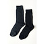 LE BON SHOPPE MODAL EYELET SOCKS IN BLACK