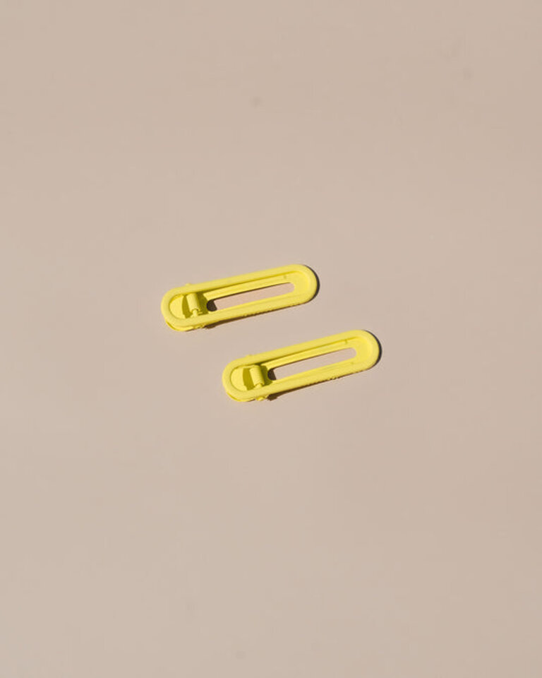 NATANDNOOR RIO HAIRCLIP BUTTER OLIVE