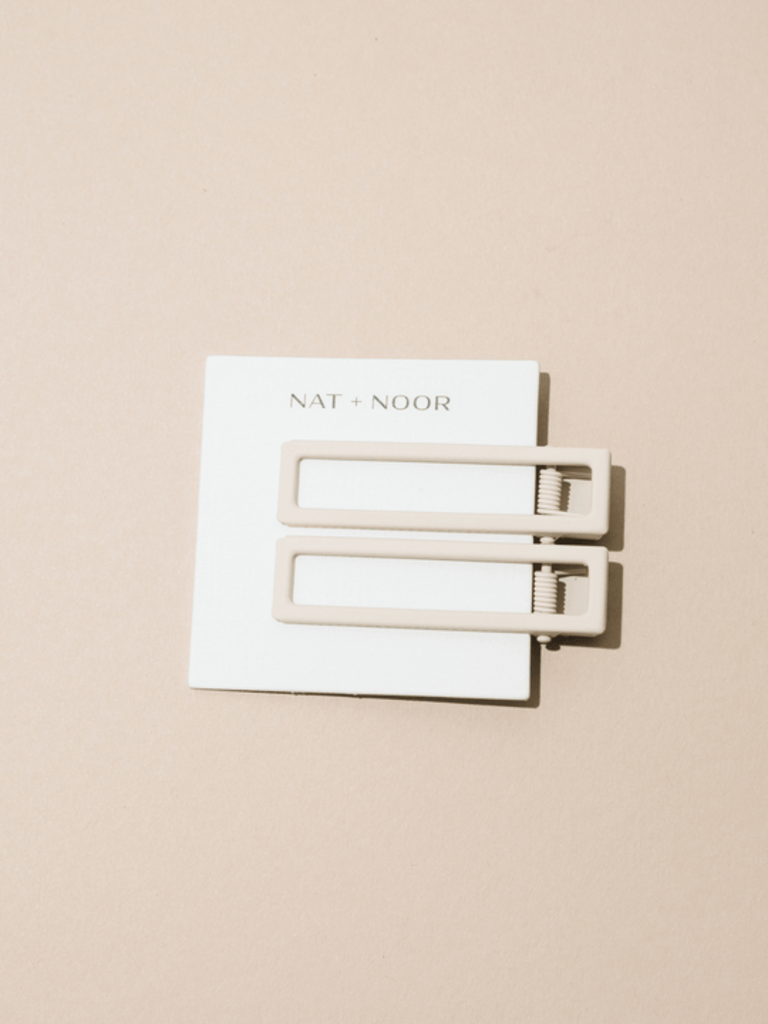 NATANDNOOR LULU HAIRCLIP IN BONE