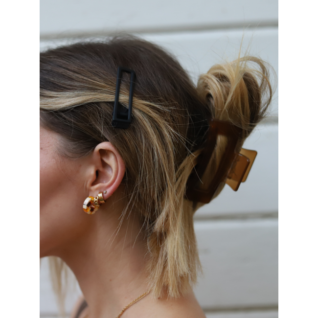 NATANDNOOR LULU HAIRCLIP IN BLACK