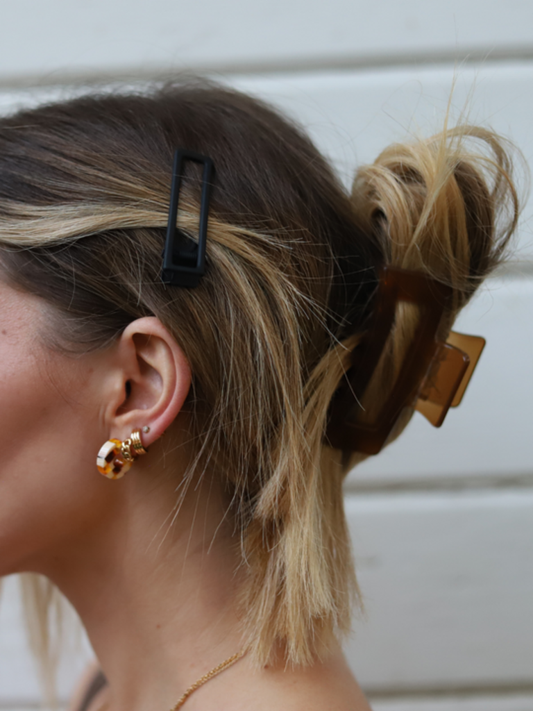 NATANDNOOR LULU HAIRCLIP IN BLACK