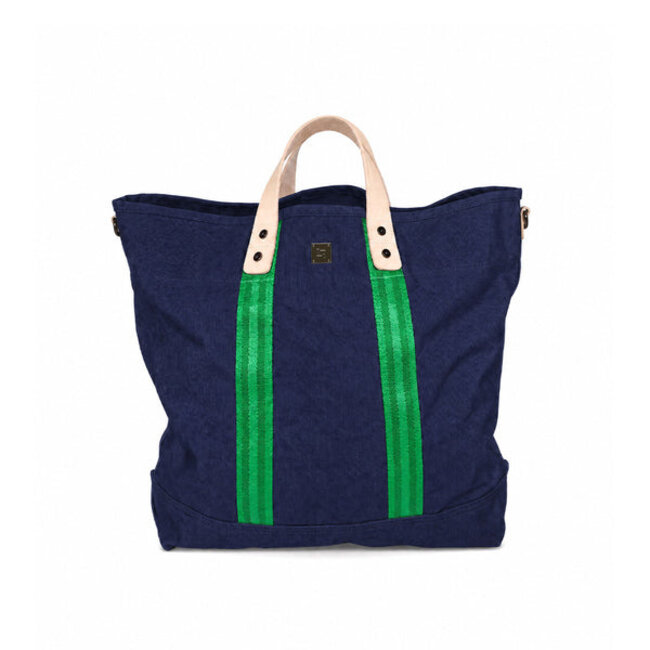 ROYLN DAYDREAM TOTE (MAXI) IN PACIFIC AND SANDCASTLE