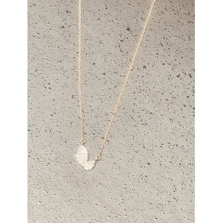 ADINA REYTER 14K TINY PAVE DOUBLE MARQUISE NECKLACE