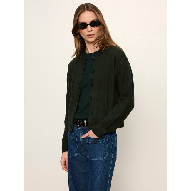 SANCTUARY MUST-HAVE CARDI IN FOREST