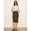 SANCTUARY FALL ESSENTIAL MIDI SKIRT IN DECORATIF