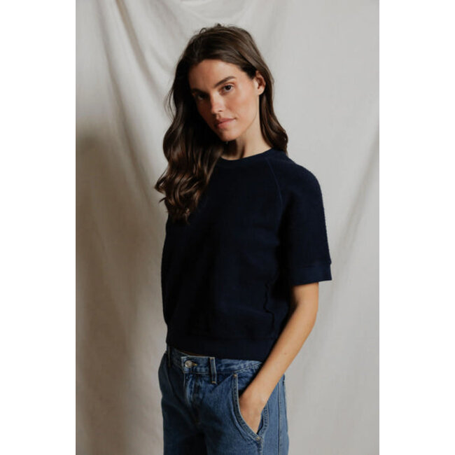 PERFECT WHITE TEE SHORT SLEEVE ZIGGY FLEECE