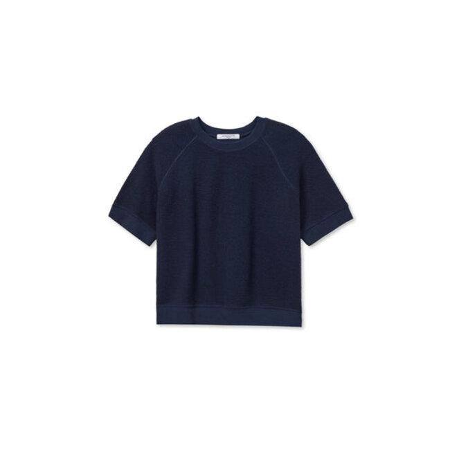 PERFECT WHITE TEE SHORT SLEEVE ZIGGY FLEECE
