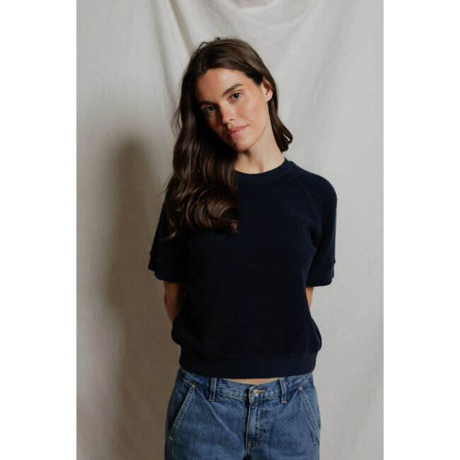 PERFECT WHITE TEE SHORT SLEEVE ZIGGY FLEECE