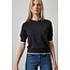 LILLA P CREWNECK SADDLE SLEEVE SWEATER IN BLACKJ