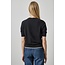 LILLA P CREWNECK SADDLE SLEEVE SWEATER IN BLACKJ