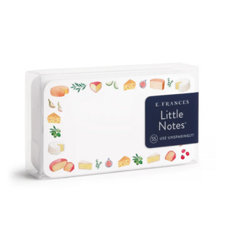 E. FRANCES LITTLE NOTES CHEESE