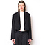 WE-AR4 BLACK PINSTRIPE COCKTAIL BLAZER