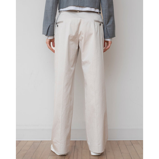 WE-AR4 AVENUE PANT IN PARCHMENT