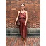 THE GREAT THE CANARY SKIRT IN GUILDED POPPY