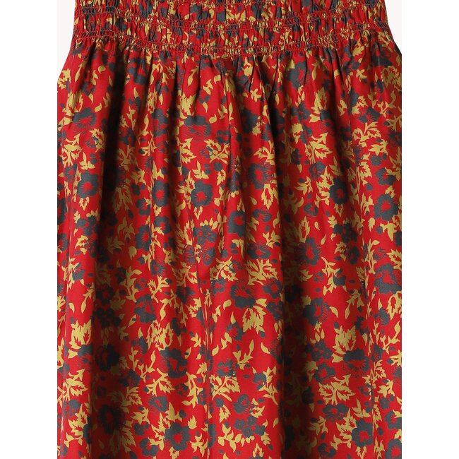 THE GREAT THE CANARY SKIRT IN GUILDED POPPY