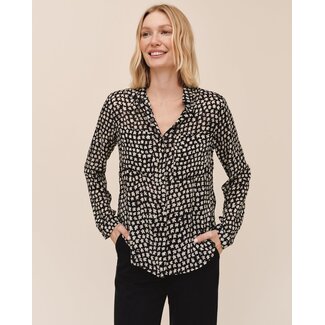 BELLA DAHL FULL BUTTON DOWN HIPSTER SHIRT