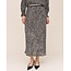 BELLA DAHL BIAS SKIRT WITH STRIPE WAISTBAND