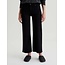 AG SAIGE WIDE LEG CROP IN SUPER BLACK