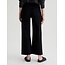 AG SAIGE WIDE LEG CROP IN SUPER BLACK