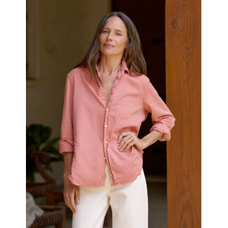 FRANK & EILEEN EILEEN RELAXED BUTTON UP IN ADOBE