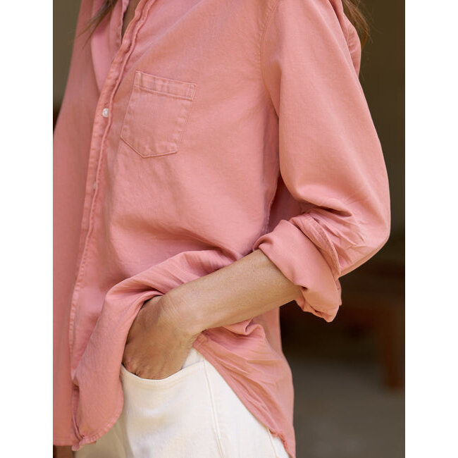 FRANK & EILEEN EILEEN RELAXED BUTTON UP IN ADOBE
