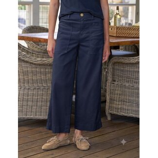 FRANK & EILEEN LIMERICK CROP WIDE-LEG CARPENTER PANT IN BLACK