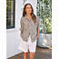 FRANK & EILEEN EILEEN RELAXED BUTTON UP IN GLITTER ANIMAL PRINT