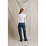 PERFECT WHITE TEE MARCELA LONG SLEEVE COTTON RIB