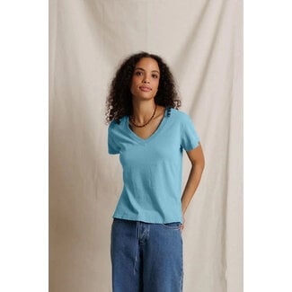 PERFECT WHITE TEE HENDRIX S/S BOXY V-NECK