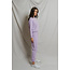 PERFECT WHITE TEE ZIGGY INSIDE OUT FLEECE SWEATSHIRT IN ULTRA VIOLET
