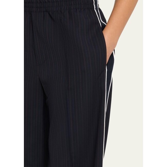 WE-AR4 CHAPLIN TROUSER IN MIDNIGHT PINSTRIPE