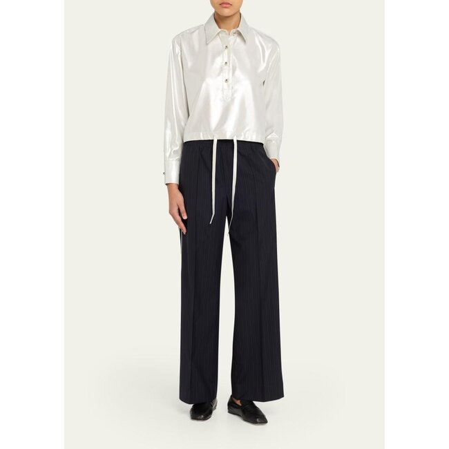 WE-AR4 CHAPLIN TROUSER IN MIDNIGHT PINSTRIPE