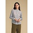 VELVET BETTY07 L/S RUFFLE NECK BUTTON TOP