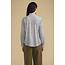 VELVET BETTY07 L/S RUFFLE NECK BUTTON TOP