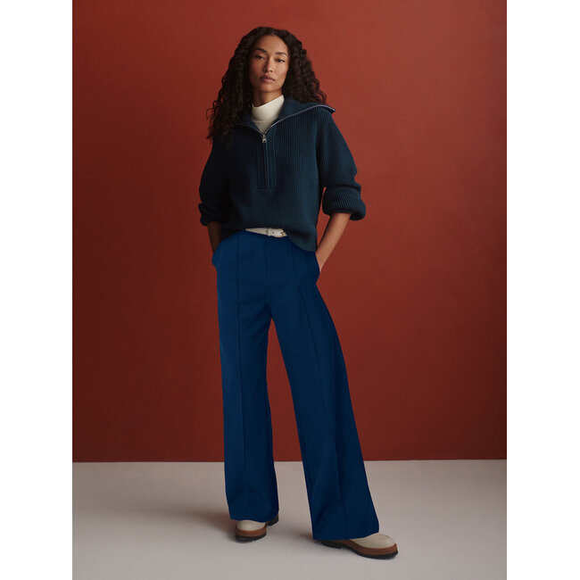 VARLEY MAURA HALF ZIP KNIT SWEATER