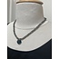 CHAN LUU LABRADORITE/BLUE TOPAZ NECKLACE
