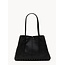 HAMMITT MERYL CARRYALL BLACK/BRUSHED GOLD