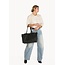 HAMMITT MERYL CARRYALL BLACK/BRUSHED GOLD