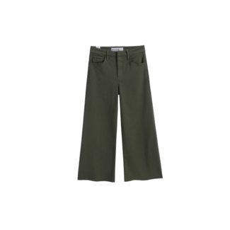 FRANK & EILEEN GALWAY WIDE LEG JEAN IN MATCHA
