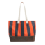 THE GREAT THE STRIPE TOTE HOT RED PREP STRIPE